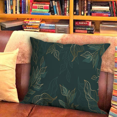 Dark green outdoor discount pillows